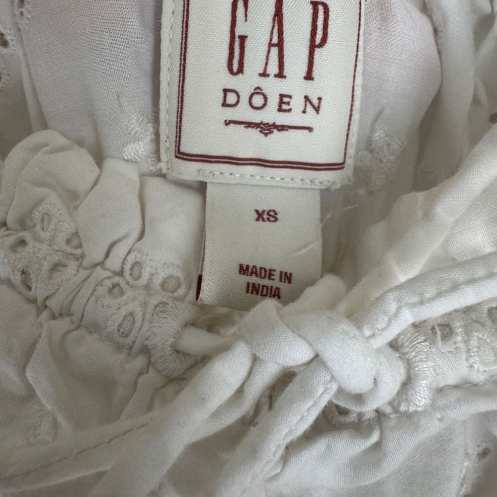 Doen White Eyelet Maxi Dress - Picture 5 of 5